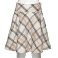 【30%OFF】シャギーハイウエストチェックスカート