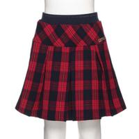 【30%OFF】タータンチェックウエストリブスカパン