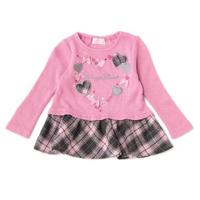 【30%OFF】ペプラムチェック柄ニットソー