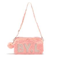 【30%OFF】ポンポンチャームつきフェイクファーショルダーポシェット