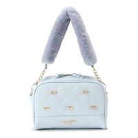 【30%OFF】リボンつきフェイクレザー3WAYキルティングショルダーバッグ