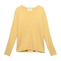 【50%OFF】【LIEN】Vネックリブニットカーディガン