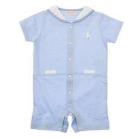 【50%OFF】セーラー半袖ショートオール