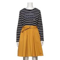 【50%OFF】ボーダーTシャツドッキングワンピース