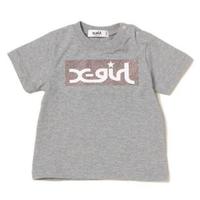 【50%OFF】ラメボックスロゴTシャツ