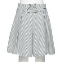 【50%OFF】レースアップキュロット