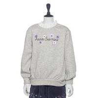 【50%OFF】レイヤード風裏起毛トレーナー