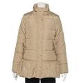 【50%OFF】中綿入りペプラムスタンドカラーブルゾン