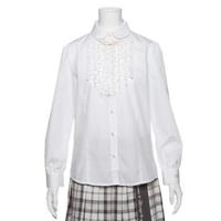 ネックレスつきブラウス