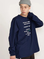 WEGO/シンプルプリントロングTシャツ