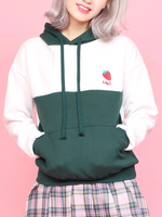 WC/フルーツ切り替えプルパーカー