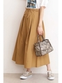 2Wayタックスカート/ベージュ(040)
