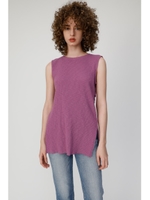 BACK DRAPE RIB タンクトップ/PUR
