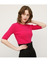 BASIC CREW N/C HG TOPS/PNK