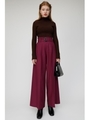 BELTED WIDE パンツ/PUR