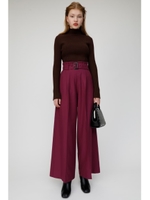 BELTED WIDE パンツ/PUR