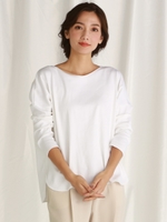 BRUGNORI 長袖Ｔシャツ/ホワイト