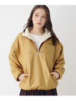 Champion ボアリバーシブルハーフジッププルオーバー/ベージュ(052)