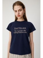 EAST VILLAGE Tシャツ/NVY
