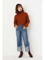 FOLD DEFORMATION DENIM/BLU