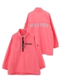 HALF ZIP UP BLOUSON/ピンク