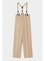 HI WAIST SUS パンツ/L/BEG1