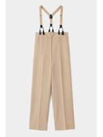 HI WAIST SUS パンツ/L/BEG1