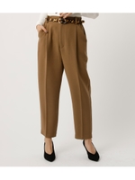 HIGH WAIST CROPPED PANTS/D/BEG3