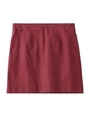 HOUNDSTOOTH SKIRT/レッド
