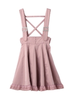 Love to Ribbonジャンスカ / mille fille closet/ピンク