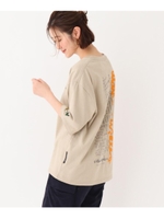 MARK GONZALES マークゴンザレス 別注 BIG バックプリント 半袖 Tシャツ/ベージュ(052)