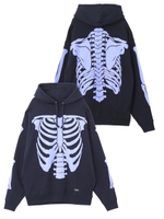 MENS SWEAT HOODIE X-RAY/ネイビー