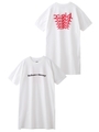 MESSAGE S/S TEE DRESS/ホワイト
