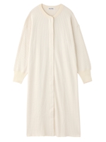 MILITARY RIB LONG CARDIGAN/ホワイト