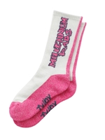 MILLENNIUM RADS GLITTER RIB SOCKS/ホワイト