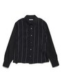 OUR LEGACY PLACKET SHIRT BLACK STRIPE M1202PB/ブラック