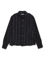 OUR LEGACY PLACKET SHIRT BLACK STRIPE M1202PB/ブラック