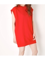 OVER SIZE SW T／T OP/RED