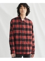 PENDLETON for tk.TAKEO KIKUCHI チェック柄CPOシャツジャケット/レッド(262)