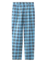 PLAID TAPERED PANTS/ライトブルー