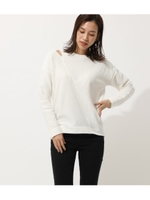 SHOULDER SLIT TUNIC/O/WHT1