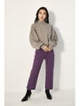 STITCH STRAIGHT DENIM/PUR