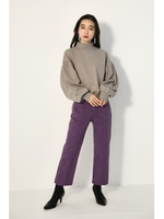 STITCH STRAIGHT DENIM/PUR