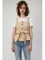 WAIST BELT ベアトップ/L/BEG1