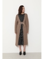 Wide BELT Knit CD/L/BRN1