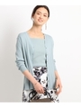 [L]【ハンドウォッシュ】スクエアネックアンサンブルニット/ライトグリーン(621)