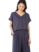 [ウォッシャブル]《Purpose》プルエラベアスムース/パープル1(081)