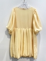 backribbon balloon tunic/yellow