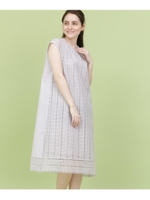 nesessaire×anatelier レースワンピース/ライトパープル(081)