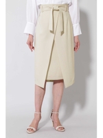 《B ability》リネセルツイルスカート/アイボリー1(031)